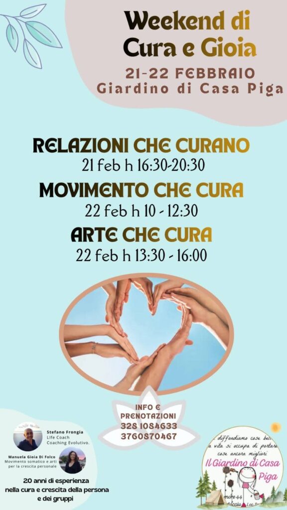 Weekend di CURA E GIOIA fb img 1770710252893